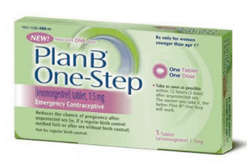 Image: Plan B One-Step (Photo courtesy of Teva Pharmaceuticals).